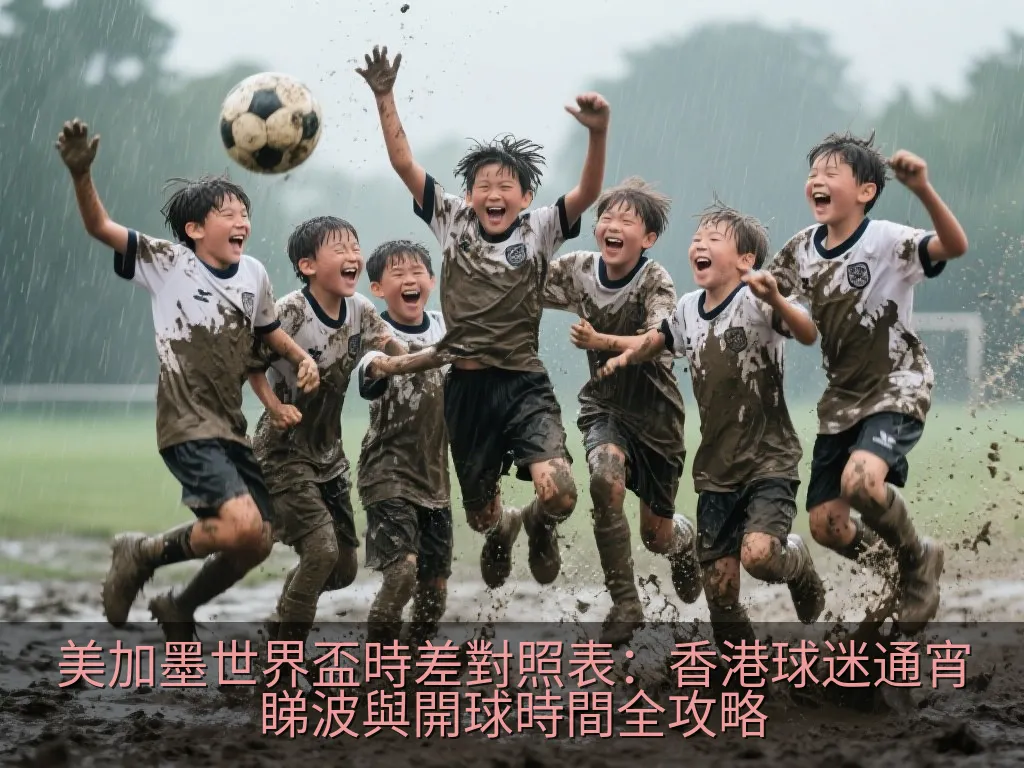 美加墨世界盃時差對照表：香港球迷通宵睇波與開球時間全攻略